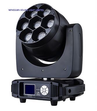 LED WASH ZOOM Moving Head 7*40W 4IN1 Pixel Control
